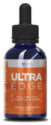 A 2ox bottle of Ultra Edge with dropper on a white background