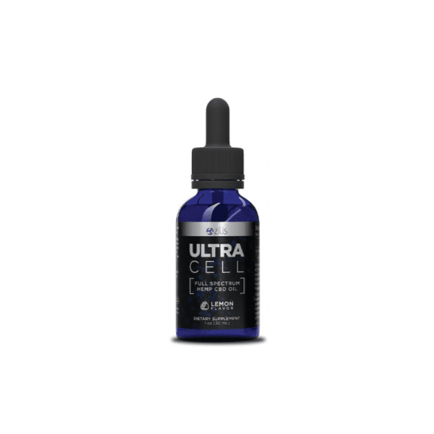 UltraCell Full Spectrum Hemp CBD Oil 1oz - Lemon Flavor
