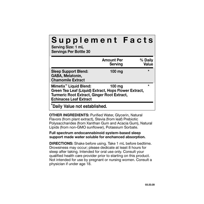 UltraDream - Full Spectrum Sleep Support 1oz (30mL)