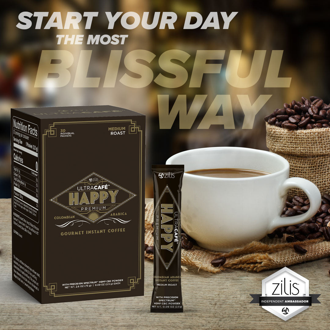 UltraCafe' Gourmet Instant Coffee (30 Pack)